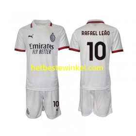 AC Milan Rafael Leao 10 Voetbalshirts Kind Uit 2024-25
